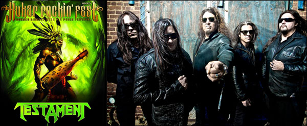 Grup cadas asal Amerika Serikat, Testament, bakal mengguncang panggung Kukar Rockin' Fest 2014 besok malam