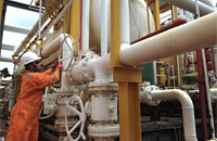 Produksi minyak, kondensat dan gas di Lapangan Handil masih terus berjalan sejak 40 tahun silam hingga sekarang