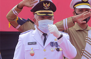 Wabup Kukar Chairil Anwar kini menjabat sebagai Plt Bupati Kukar