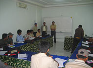 Suasana pembukaan kegiatan Pelatihan Riger & Scaffolding bagi pemuda Desa Tani Baru, Kecamatan Anggana, baru-baru ini