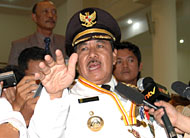 Bupati Kukar H Syaukani HR