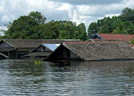 Banjir yang melanda 7 kecamatan di Kukar tahun ini paling parah dibanding tahun-tahun sebelumnya