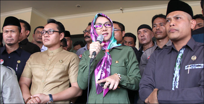 Bupati Kukar Rita Widyasari memberikan dukungan dan apresiasi penuh atas dideklarasikannya GRK2D  