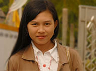 Elsa Hapsari mendapat kesempatan untuk memperdalam Bahasa Inggris di Universitas Arkansas, Amerika Serikat