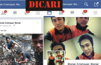 Pihak ProFauna menyebar foto dari akun facebook Ronal Cristoper Ronal yang diduga telah membunuh beruang madu