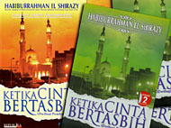 Novel Ketika Cinta Bertasbih yang bakal diangkat pula ke layar lebar