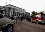 Suasana Museum Mulawarman yang hingga tadi sore masih diserbu wisatawan lokal