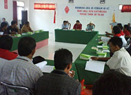 Suasana kegiatan Muslok IV ORARI Lokal Kukar, Sabtu (06/01) kemarin, di Aula Museum Mulawarman, Tenggarong