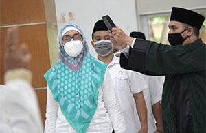 Pengambilan sumpah jabatan para pejabat fungsional Pemkab Kukar