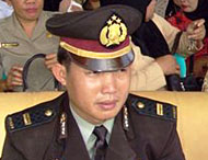 Kapolsek Muara Badak Iptu Adnan AS SH
