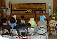 Suasana Rapat  Anggota Tahunan Primkoptama ke-22 di Tenggarong