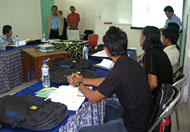 Pelatihan Rigger bagi pemuda Kecamatan Samboja belum lama ini