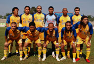 Langkah Mitra Kukar terhenti di babak semifinal Divisi I Liga Indonesia 2007 setelah kalah adu penalti dari Persikad Depok
