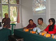 Pelatihan Tenaga Penyuluh HIV/AIDS di Kecamatan Muara Badak akhir Oktober lalu