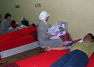 VICO Indonesia menggandeng PMI Samarinda untuk menggelar kegiatan donor darah yang diikuti para karyawannya